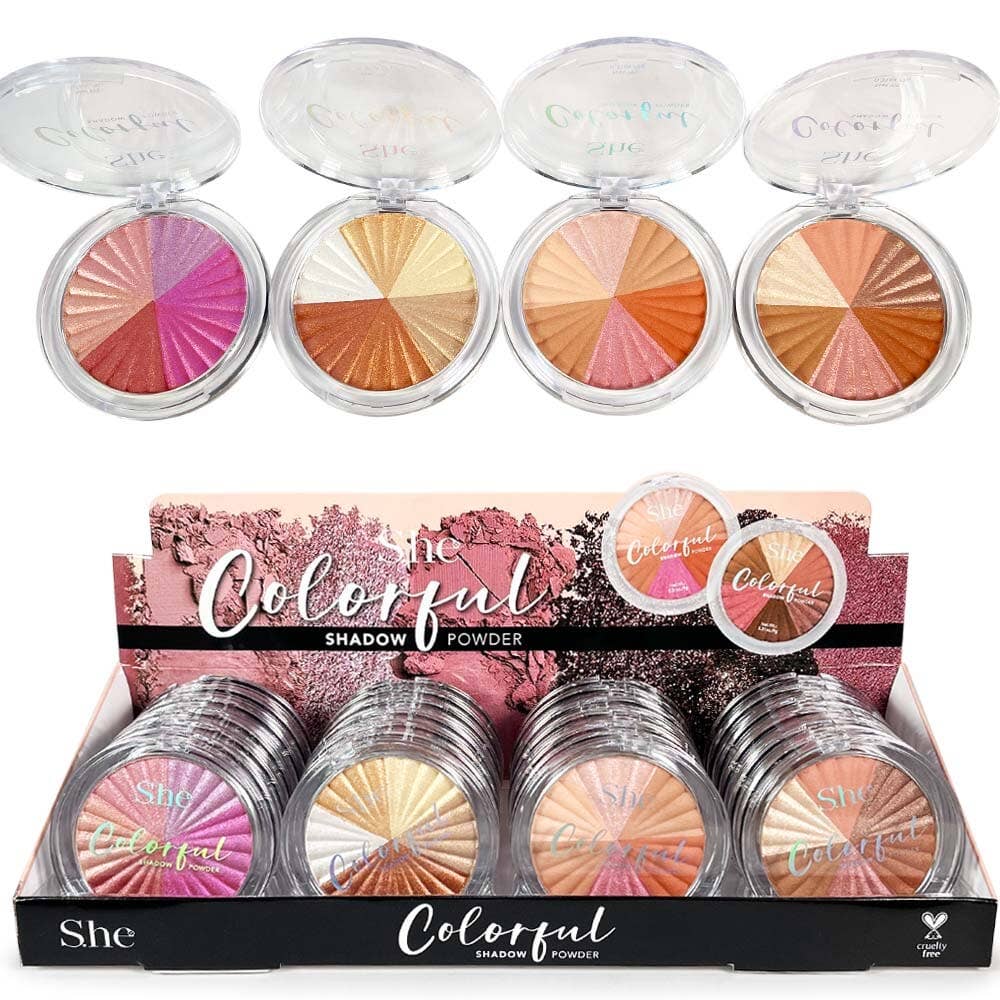 Walana Beauty - Vendita all'ingrosso Palette di ombretti - PALETTE DI OMBRETTI COLORATI IN POLVERE0