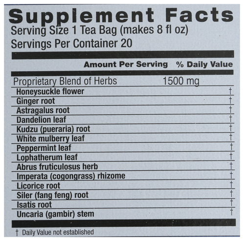 Triple Leaf Tea - Wholesale Health/Detox Tea - Cold & Flu Time Tea3