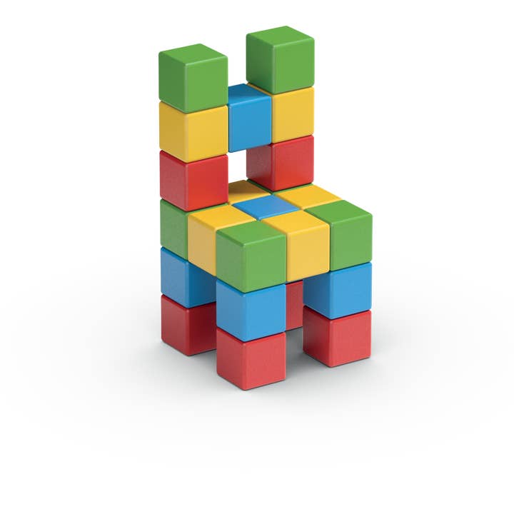 GEOMAGWORLD USA - Vente Jeu construction – enfant - Jouets magnétiques Geomag | Magicube Try-Me Recycled 24 pcs