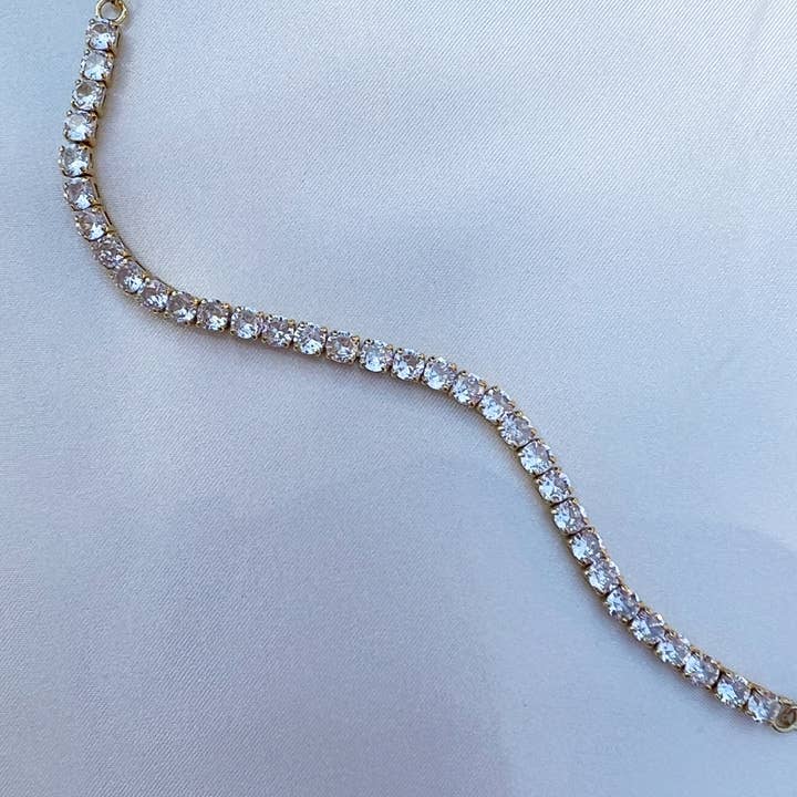 Starlite By J - Wholesale Tennis Bracelet - Square Tennis Bracelet