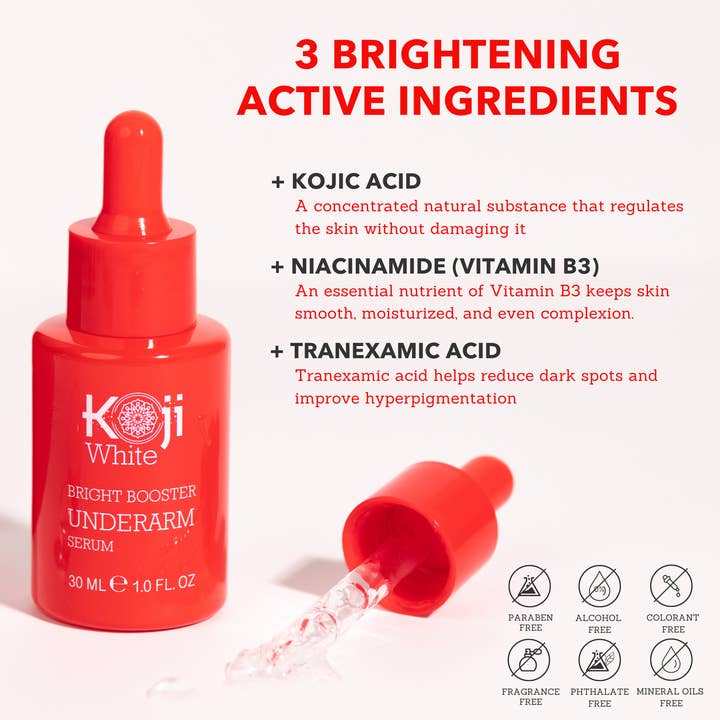 Koji White - Wholesale Facial Serum/Concentrate - Koji White Bright Booster Underarm Serum