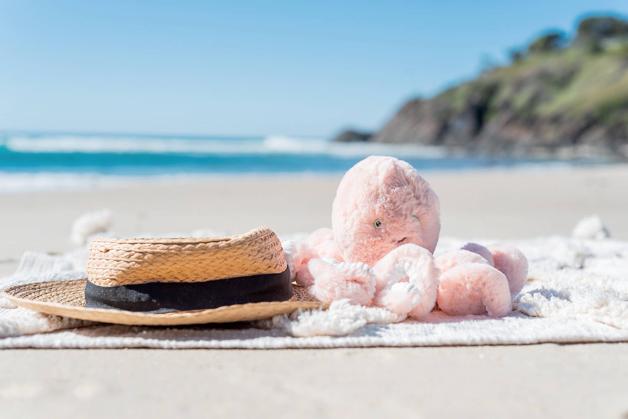 OB Designs - Wholesale Stuffed/Plush Toy - Kids & Baby - Cove Octopus Pink Soft Toy 15"/38cm4