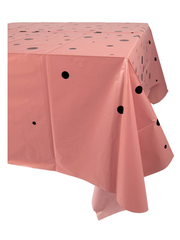 Festbordsartiklar - Bordsduk rosa/svart för wholesale av PD Party