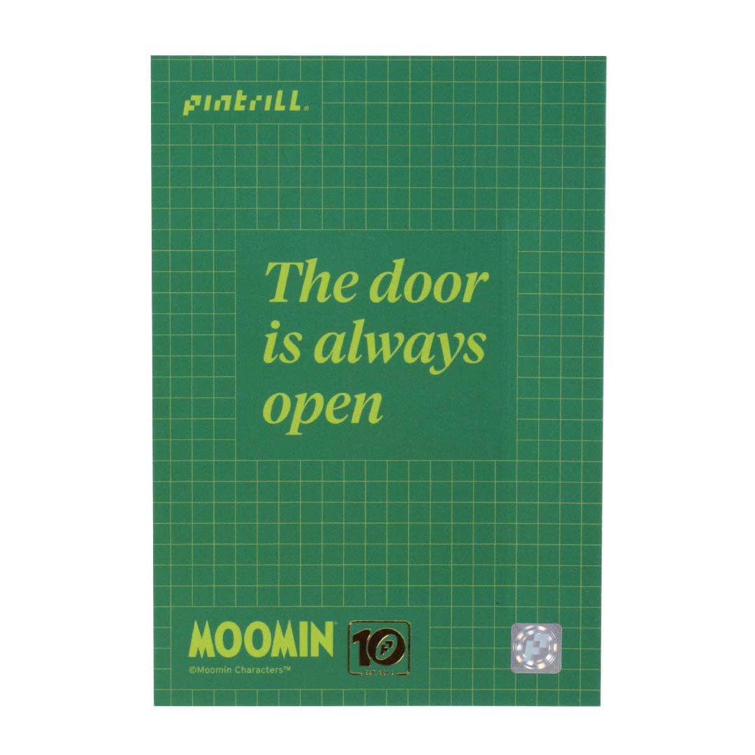 PINTRILL - Wholesale Magnet - Moomin 80th The Door is Always Open Acrylic Magnet2