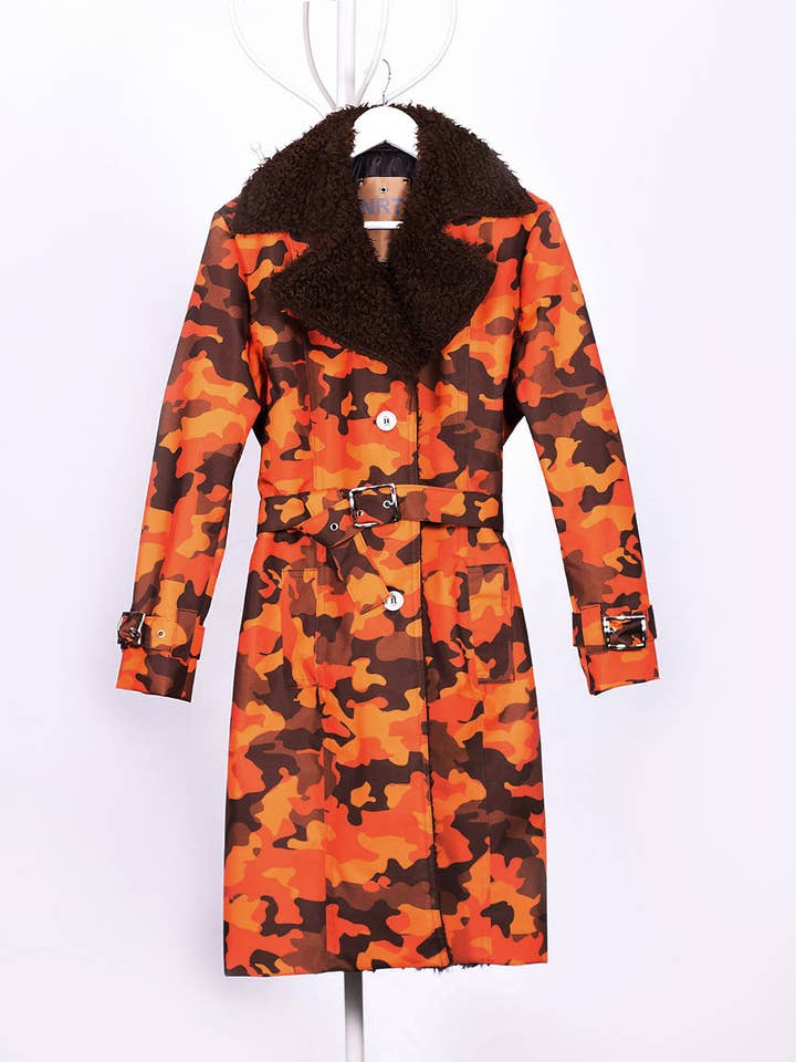 Trench imperméable NRT Camuflage Collection. pour la vente par NRT - No Rain Today