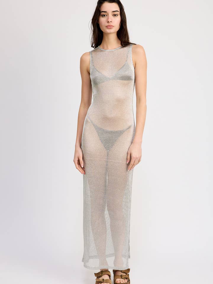 SKIR MAXIKLÄNNING MED SIDOSLITS för wholesale av Emory Park