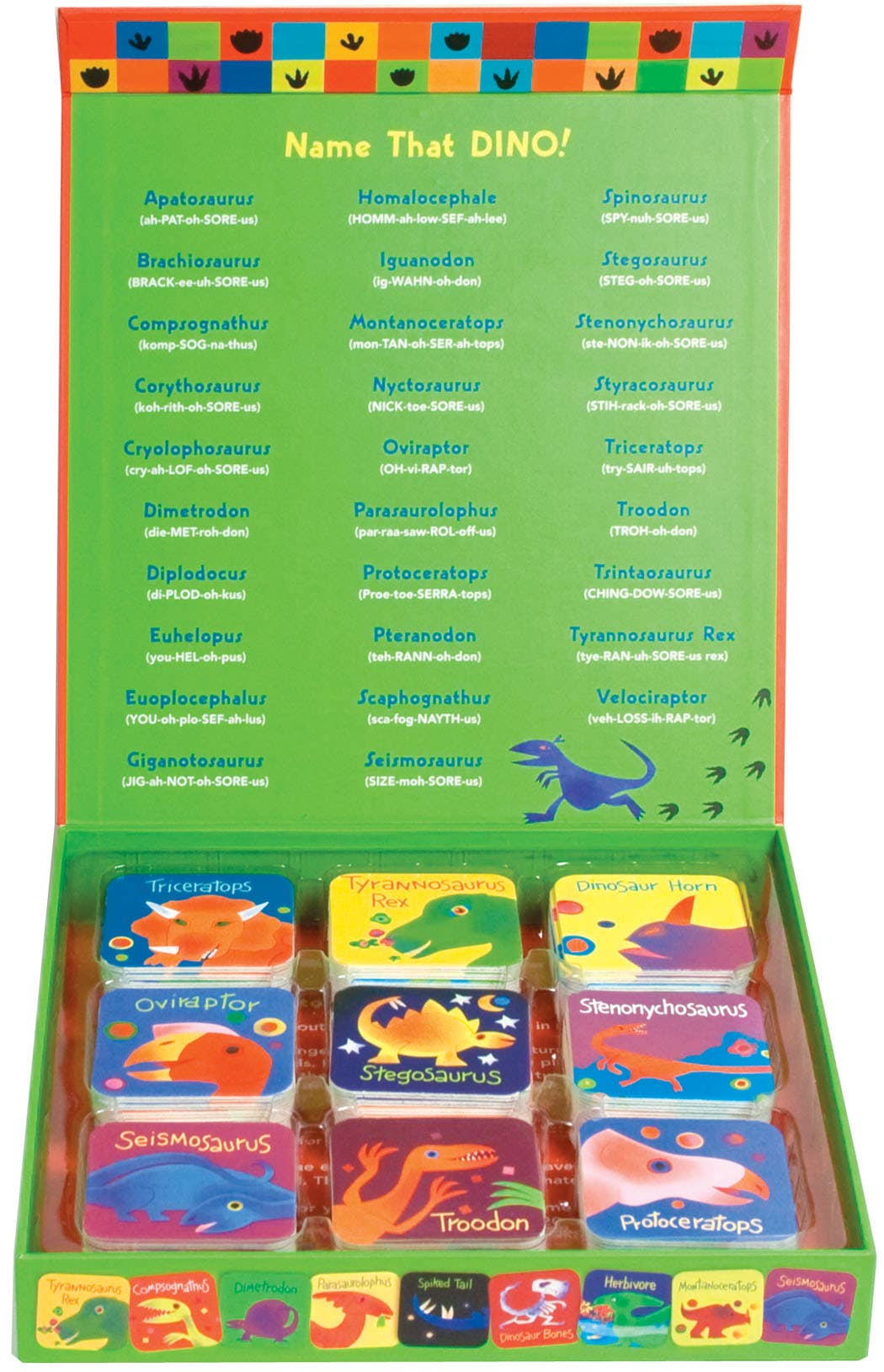 Chronicle Books - Wholesale Brain Game - Kids - Dinosaurs! Matching Game1