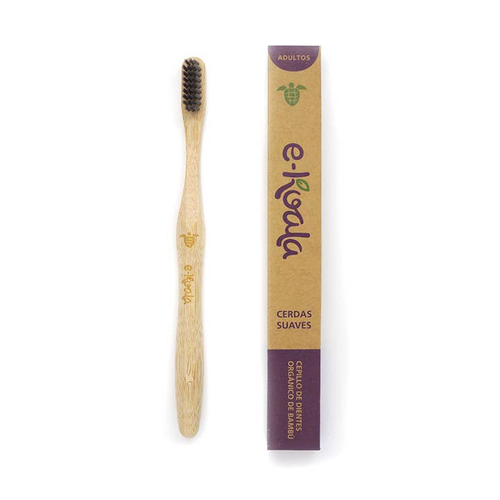 E-koala - Wholesale Toothbrush - Bamboo Toothbrush - Adult - Soft Hardness2