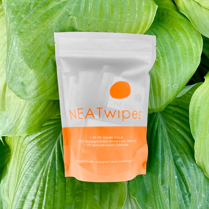 NEATGOODS, LLC. - Wholesale Hand Sanitizer - Individually Wrapped Hand Wipes | Biodegradable | Citrus4