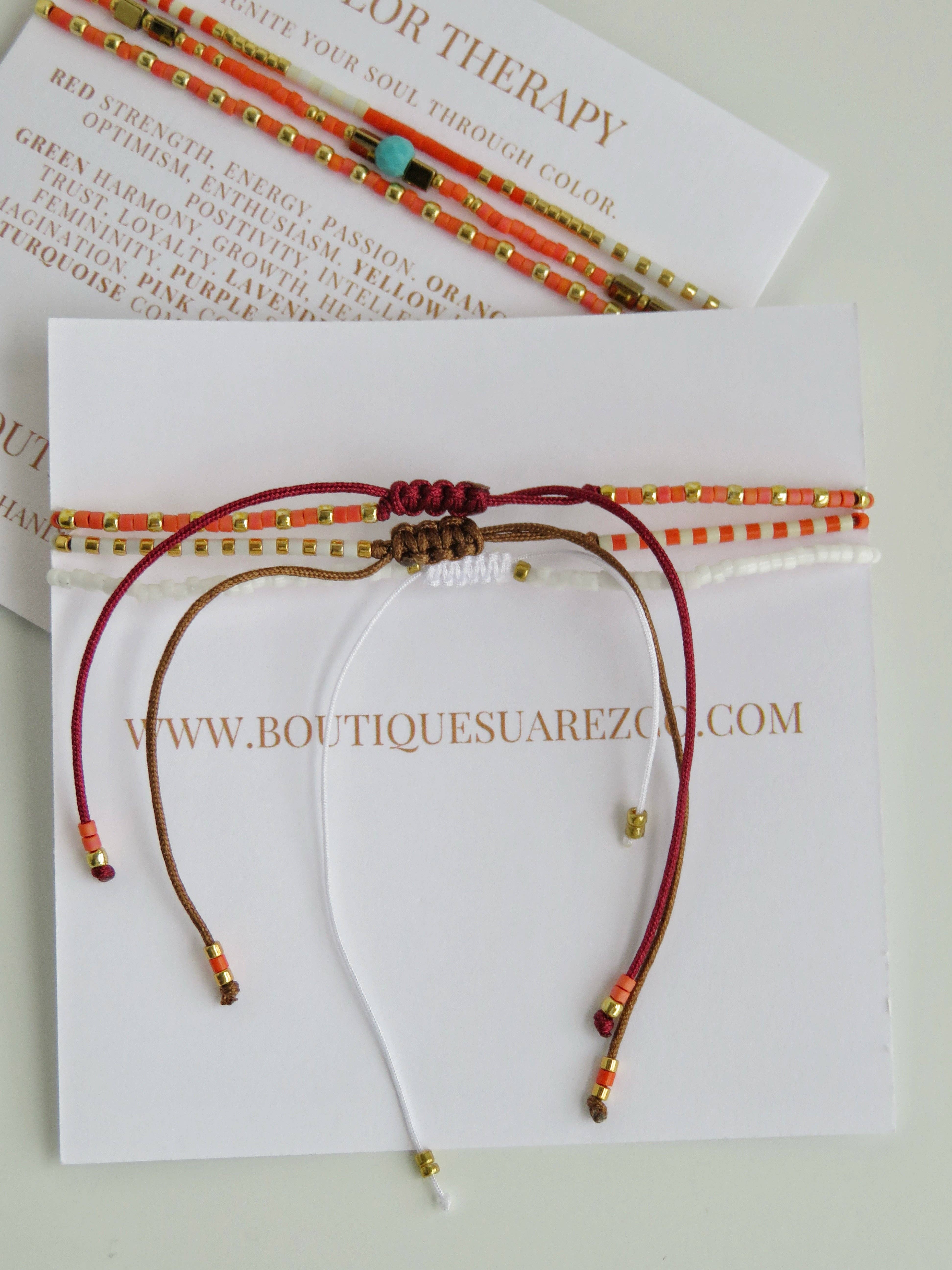 Boutique Suarez Co. - Wholesale Jewelry Set - Peace & Protection - Pearl Bracelet Stacks23