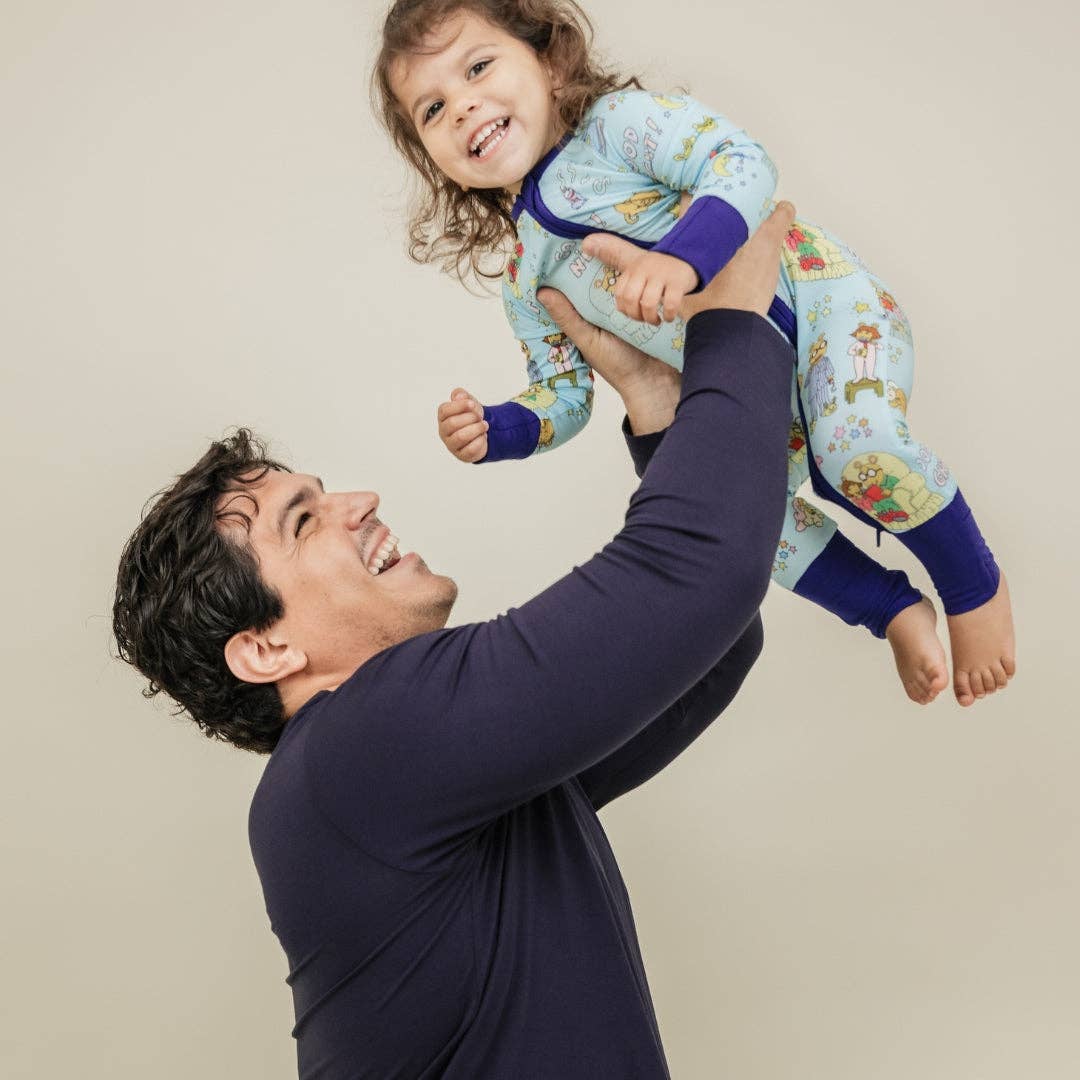 Blue Multi Good Night Arthur™ Bamboo Convertible Baby Pajamas for wholesale on Faire2