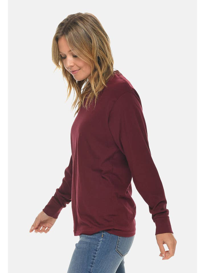 Lane Seven Apparel - Vendita all'ingrosso Maglietta - Uomo - Maglietta girocollo a maniche lunghe57