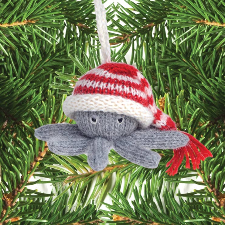 Melange Collection - Wholesale Ornament - Handmade Octopus Holiday Ornaments – Fair Trade1