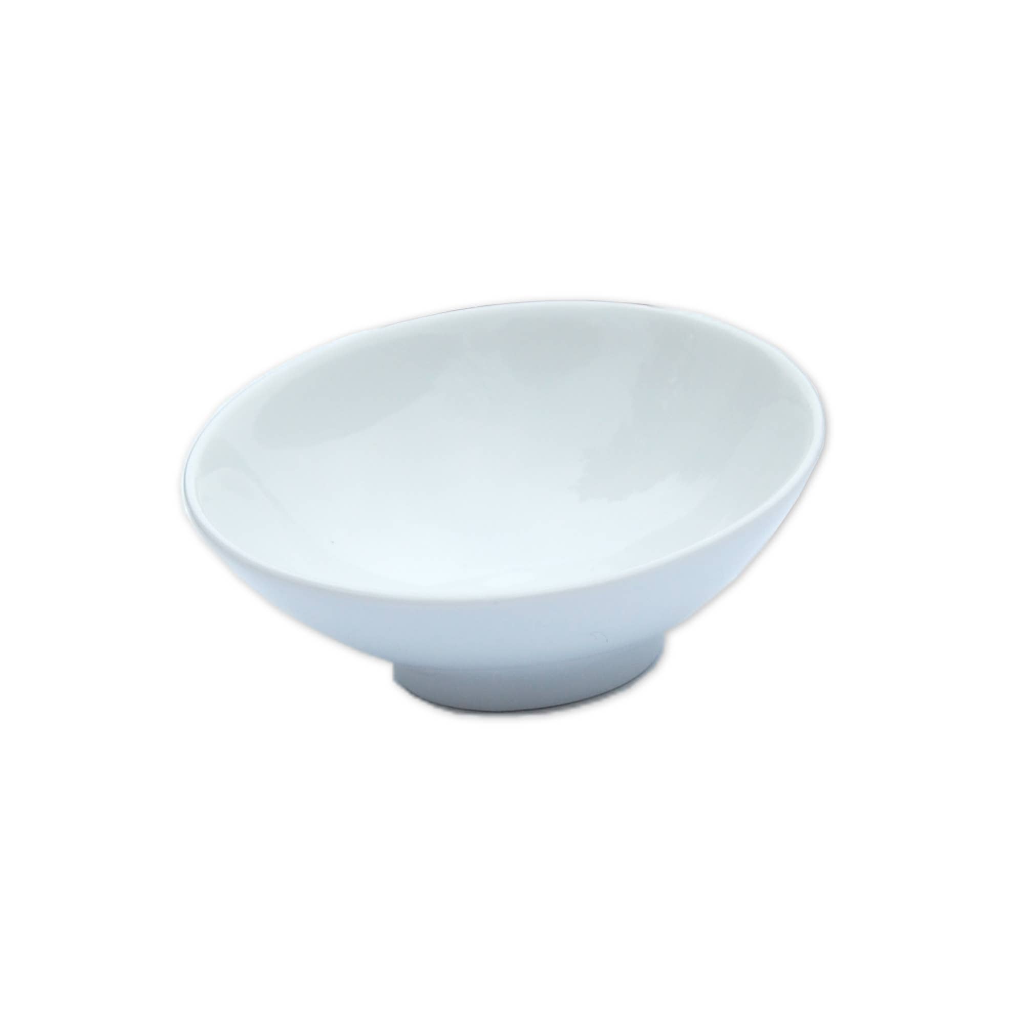 olivenholz-erleben - Wholesale Shave Bowl - Men's - Shaving pot porcelain bowl white/slant/ø 10 cm2
