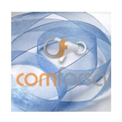 Silk organza Dark blue 20mm for wholesale by COM FORSA SL