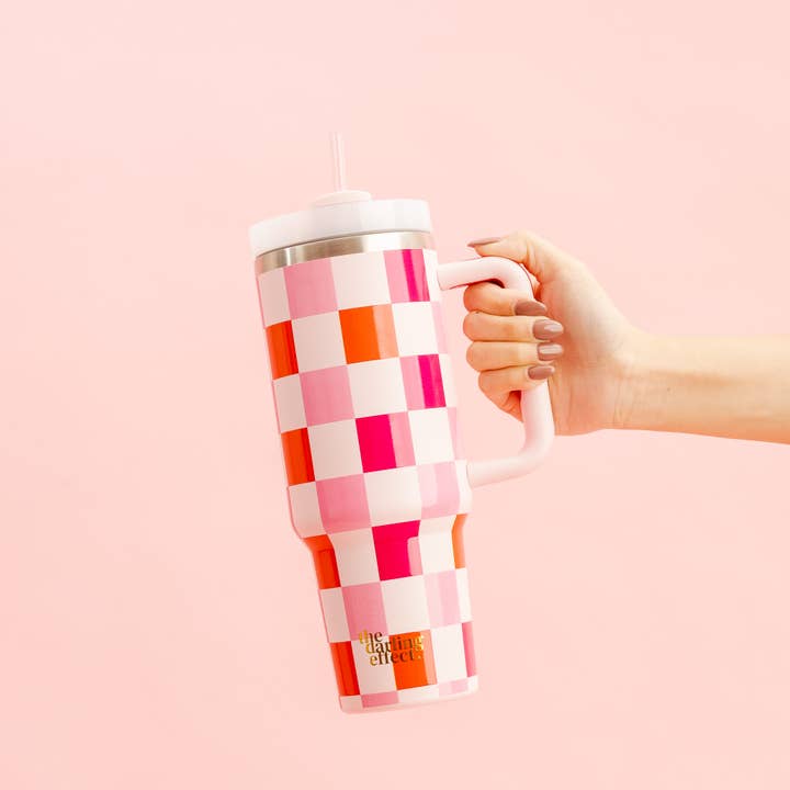 The Darling Effect - Wholesale Insulated Mug/Tumbler - Take Me Everywhere Tumbler - Sweetheart Check4