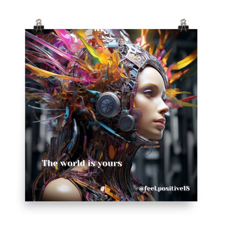 Le monde est ton art pour la vente par Feel.positive18