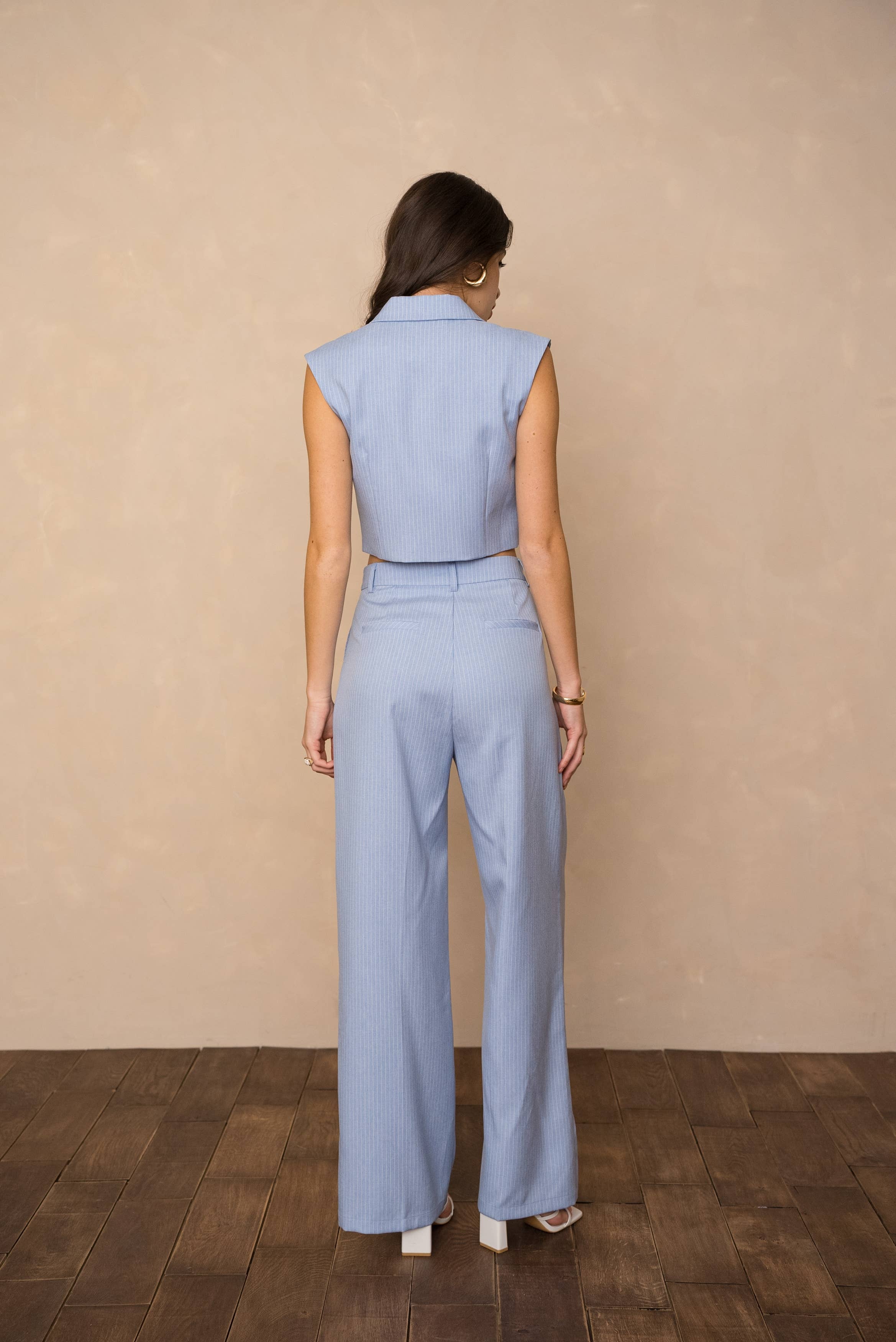 LULUMARY - Wholesale Pants - Women's - Striped pants P98133