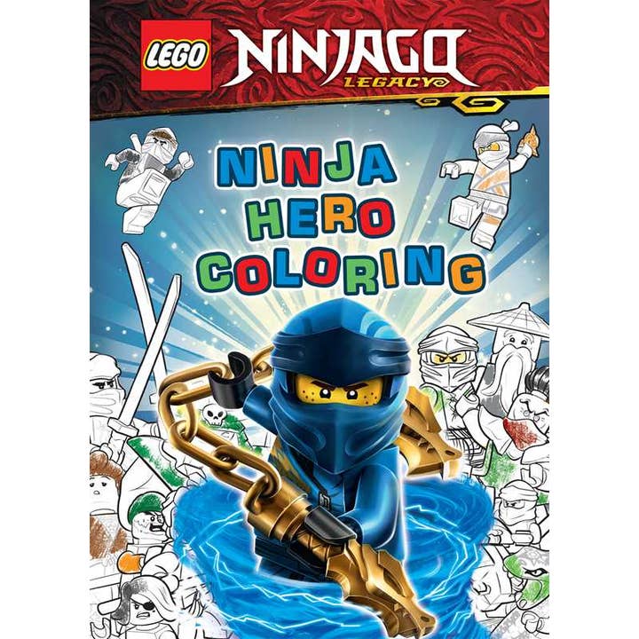 Simon & Schuster - Wholesale Book - Kids - LEGO NINJAGO: Ninja Hero Coloring by AMEET Publishing