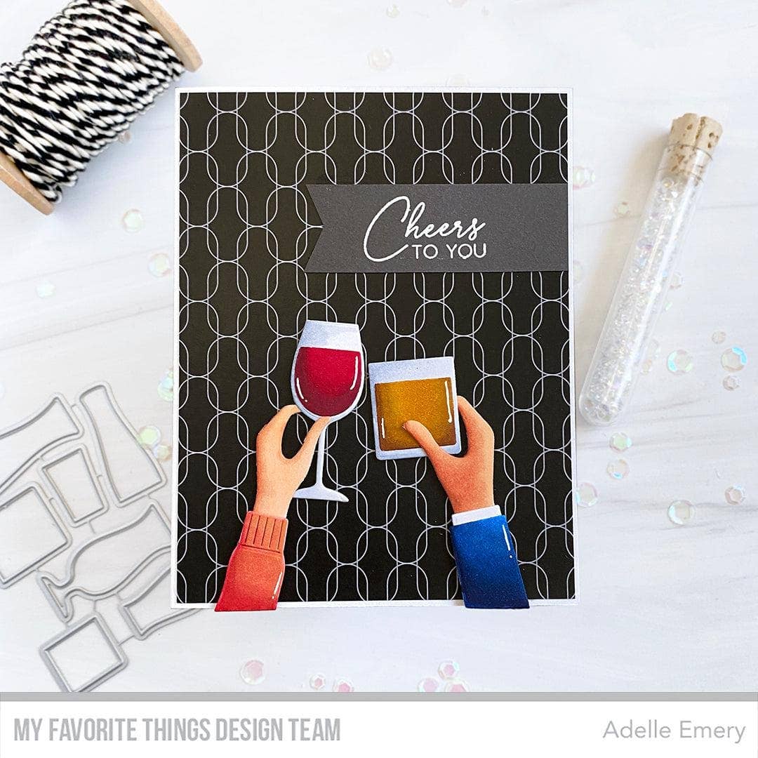 My Favorite Things - Wholesale Verjaardagskaartje - Hef een glas19