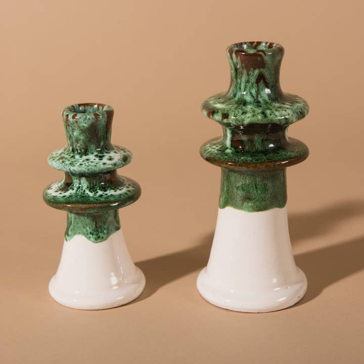The Emerald Melt Candle Stick - Large for wholesale by Pink Cactus & Co