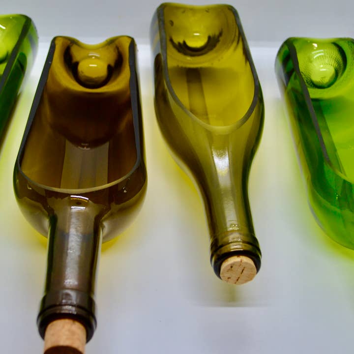 Hippie Glass - Wholesale Decorative Tabletop Object - Recycled Bottle Vessel
