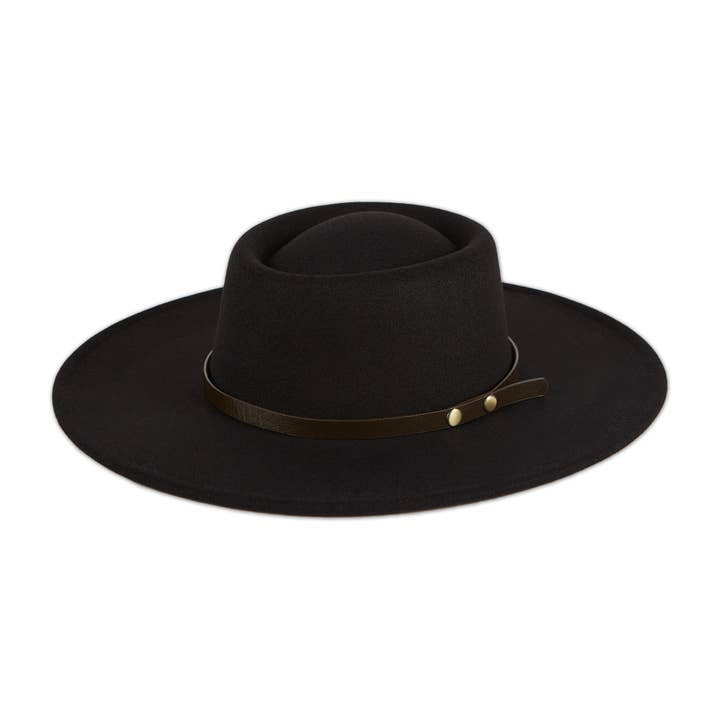Oakley Wide Brim Hat-Black for wholesale by Hadley Wren
