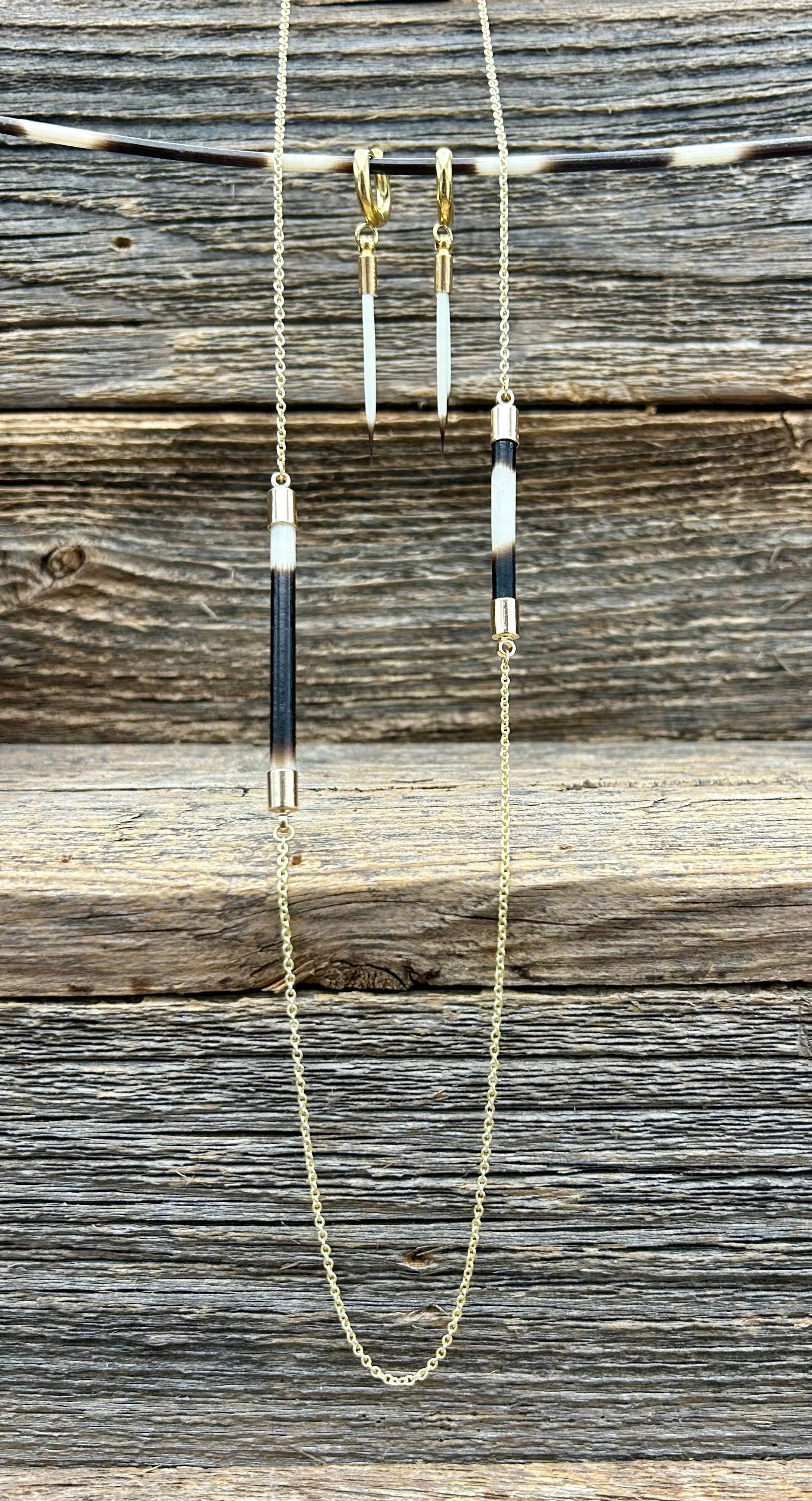 Pretty Hunter - Wholesale Dangle Earrings - LIMITED EDITION African Porcupine Earrings - Pretty Hunter