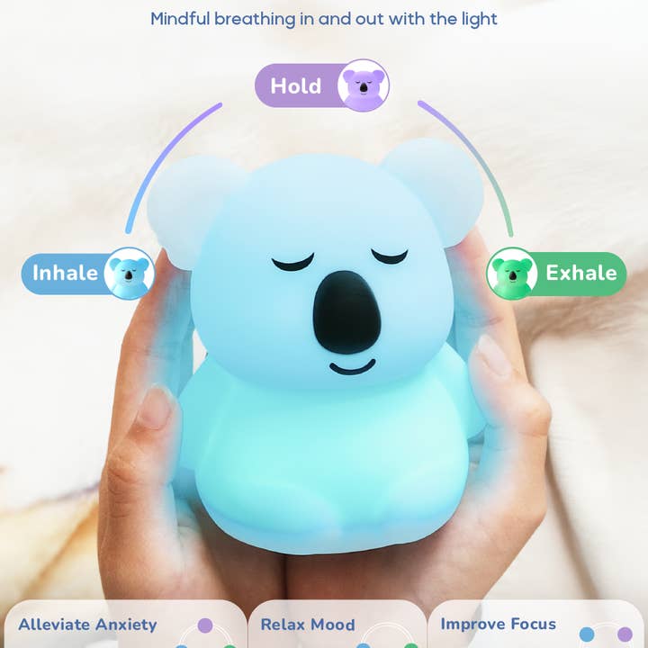 The Pal Company - Wholesale Night Light - Kids & Baby - Breathing Pal Mini - 'Kyle' the Koala1