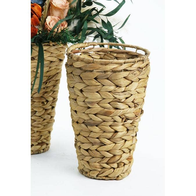 Buhi Imports – Großhandel Vasen – Natürliche Wasserhyazinthenvase mit Liner1