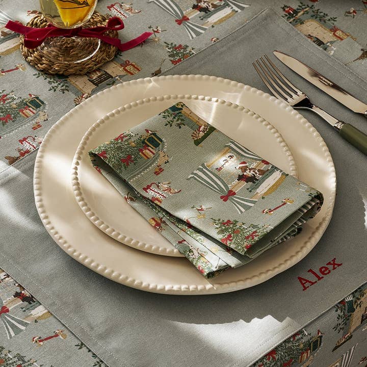 Mysiga julservetter (4-pack) för wholesale av Sophie Allport