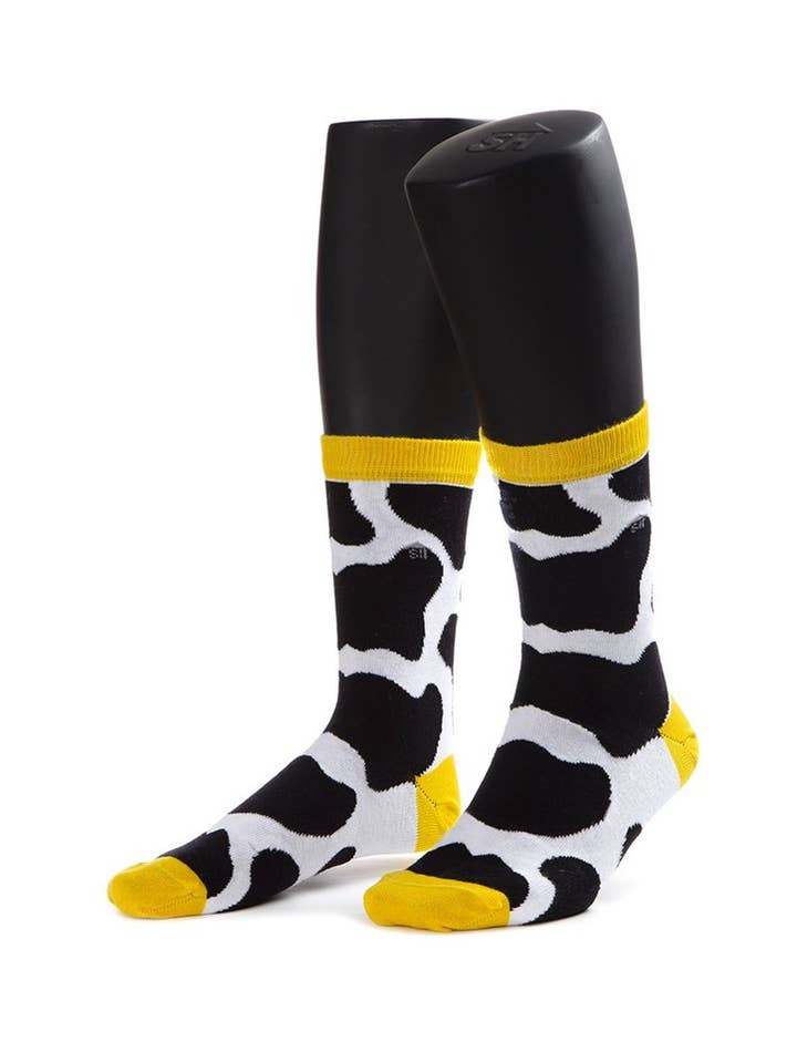 Socken mit Kuh-Design für den Großhandel von CalzeMie