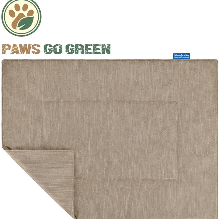 Eco Dog Taupe dog blanket for wholesale by Dandy Dog