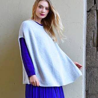 Margolis Pineo Italia - Wholesale Poncho - Women's - PORTOFINO 'SWING' PONCHO - RESTOCKED and RELAXED 23