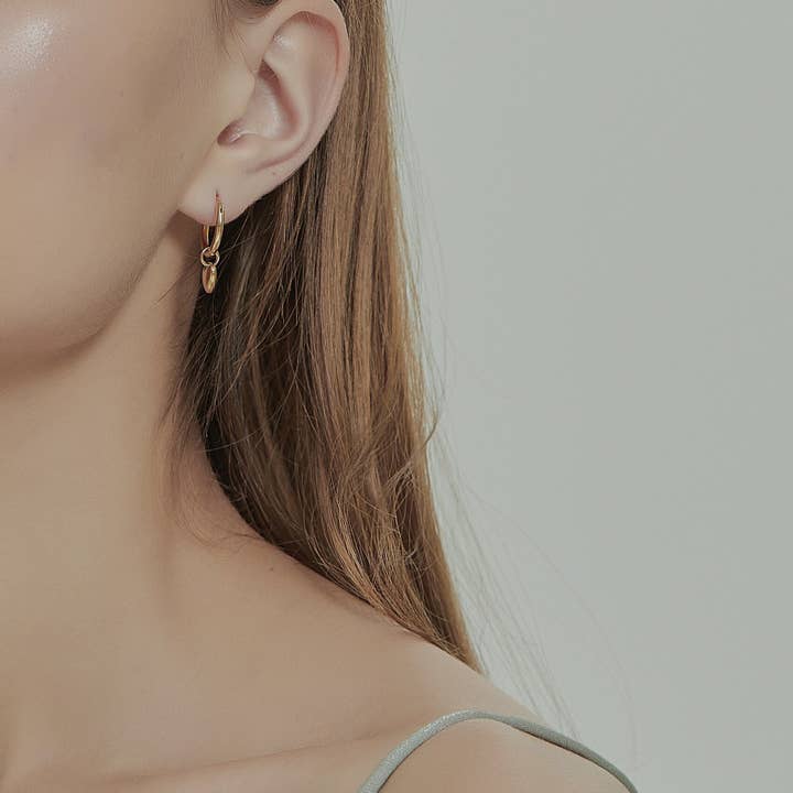 RETRO HUGGIE EARRINGS (3 styles) for wholesale by Shapes Studio