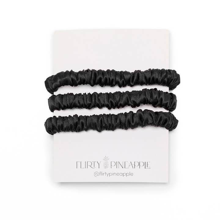 Flirty Pineapple - Wholesale Hair Tie - Silk Hair Ties3