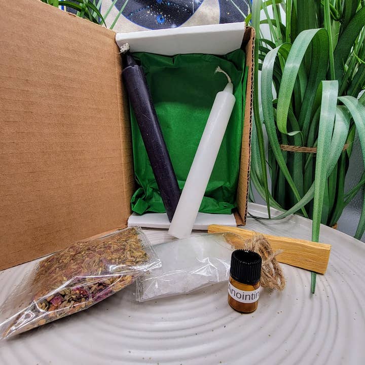 Mystical Roots - Wholesale Meditation Supplies - Cord Cutting Spell Kit