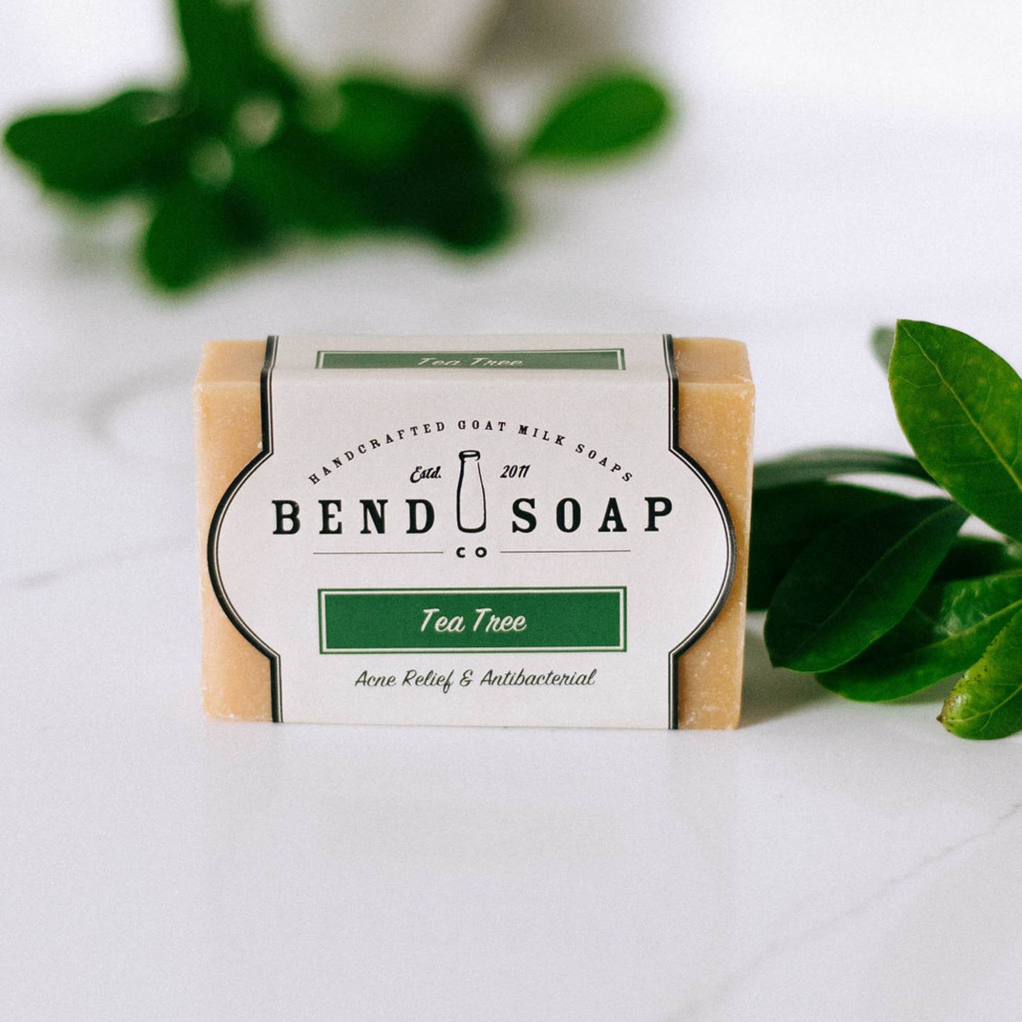Bend Soap Company - Wholesale Bar Soap - Tea Tree Goat Milk Soap
