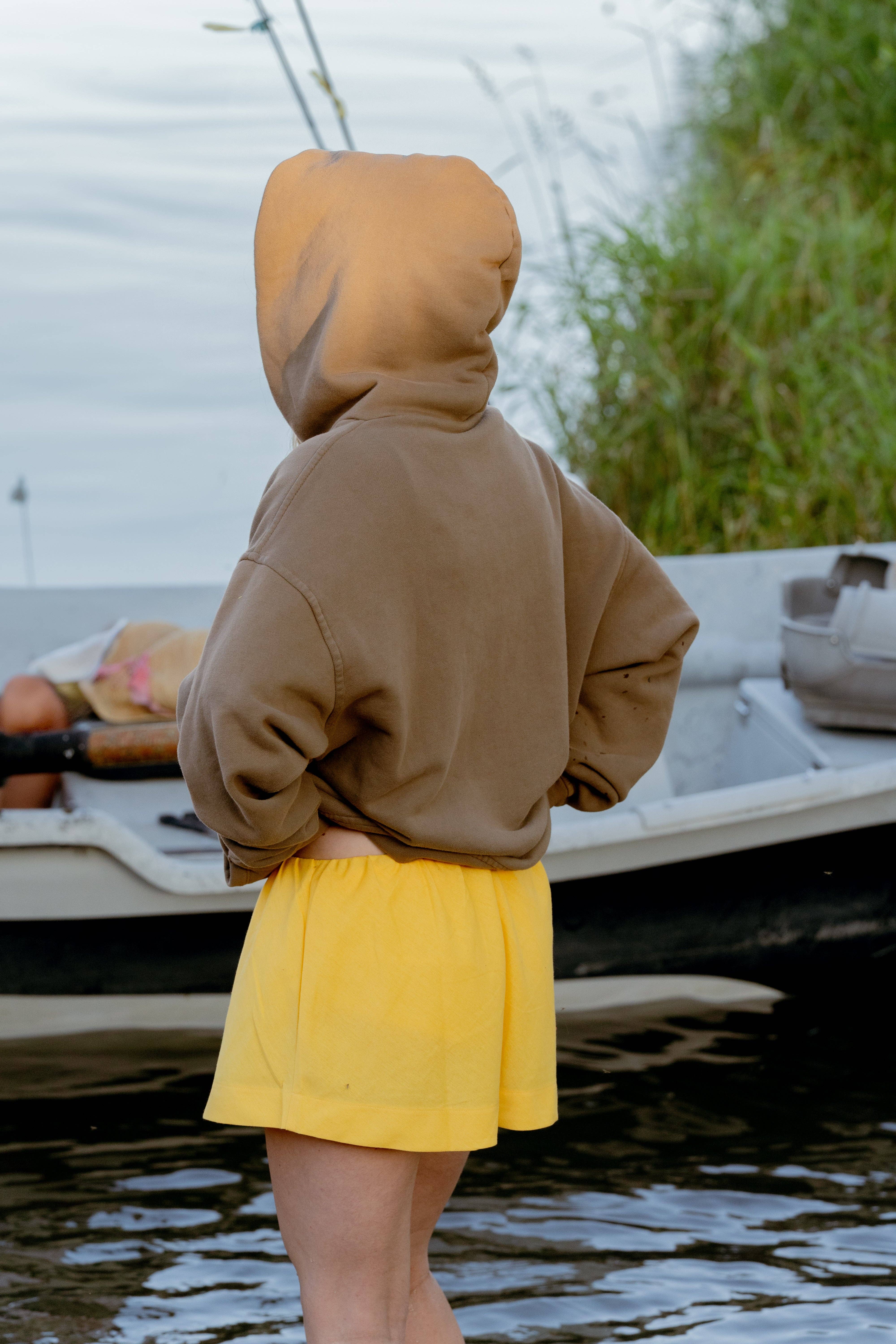 Midnight Lunch - Vente Sweat à capuche – femme - Le Sweat à Capuche Truite | Marron Wyoming5