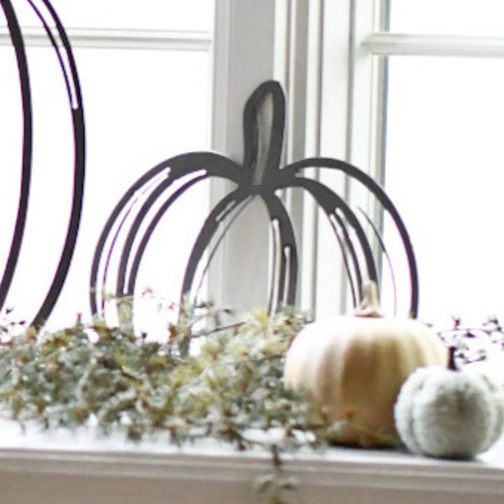 Keystone Steel Co. - Wholesale Sign - Pumpkin Steel Wall Decor (1pc)2