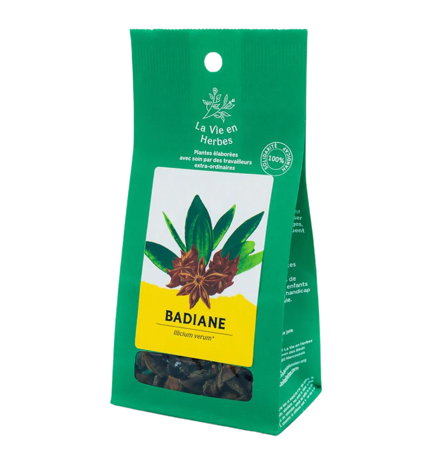 Ecohesens - Wholesale Health/Detox Tea - Organic star anise - bulk pouch 44 g - La Vie en Herbes0