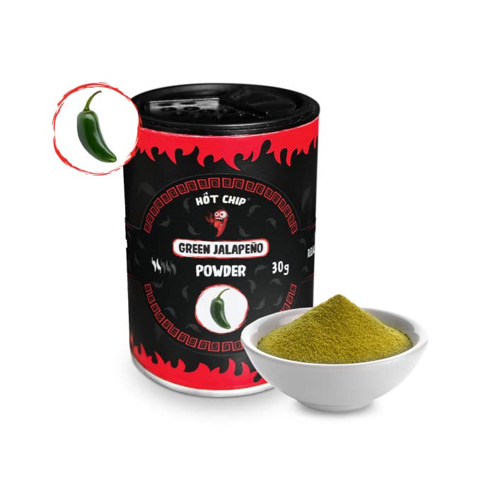 HOT-CHIP - Wholesale Dried spice - GREEN JALAPENO POWDER1