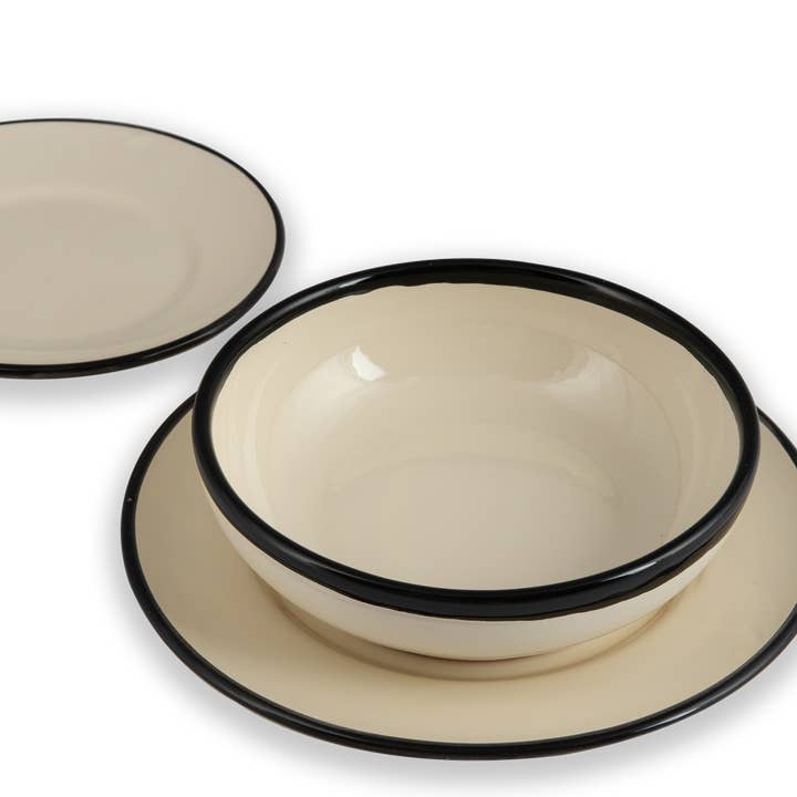 Soup Plate diam. 19 cm - Edge Line for wholesale by LOLIVA