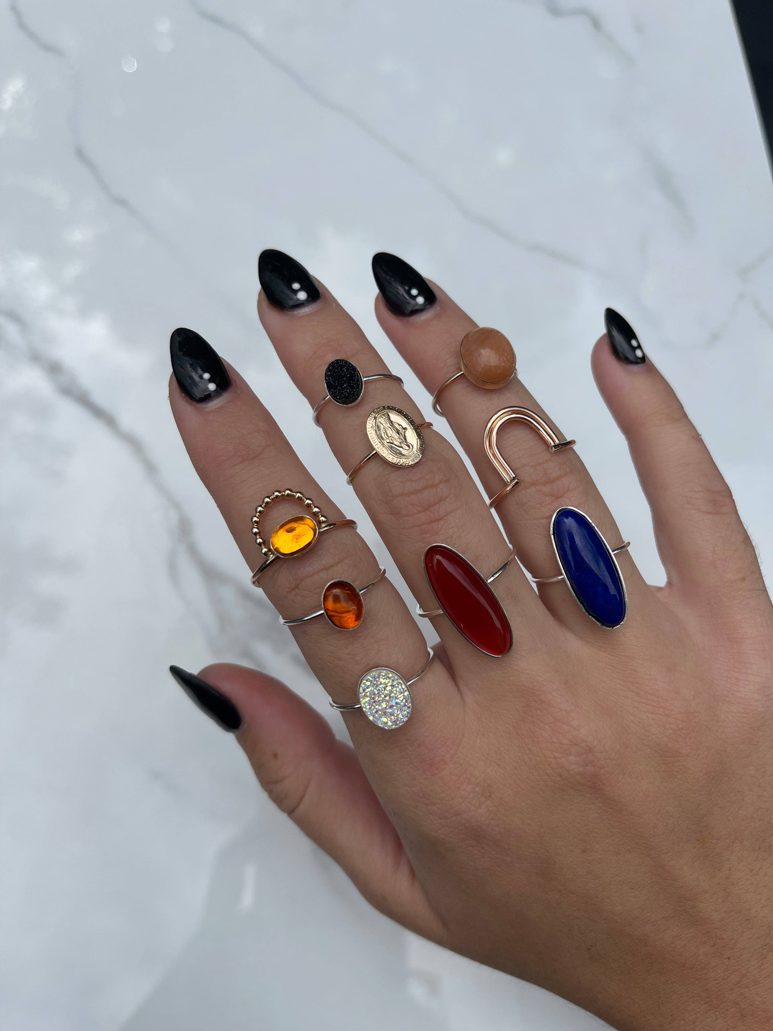 Bijoux Boutique LLC - Vendita all'ingrosso Anello midi/a fascia - Anello Moneta Madre Maria7