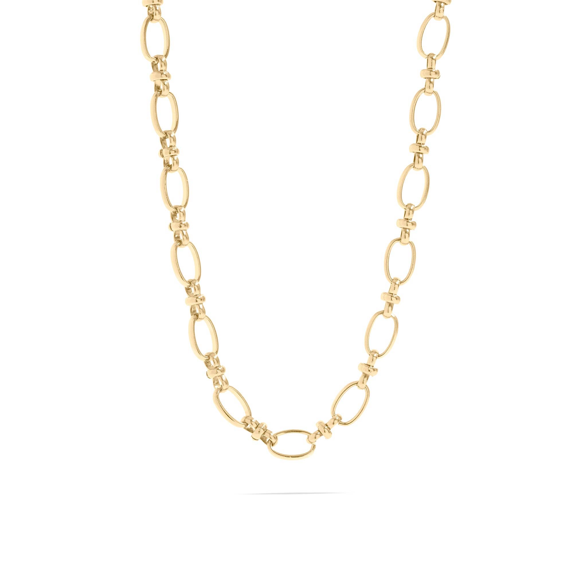 WJW - Wholesale Link & Chain Necklace - 18K Gold PVD Statement Chain Necklace10