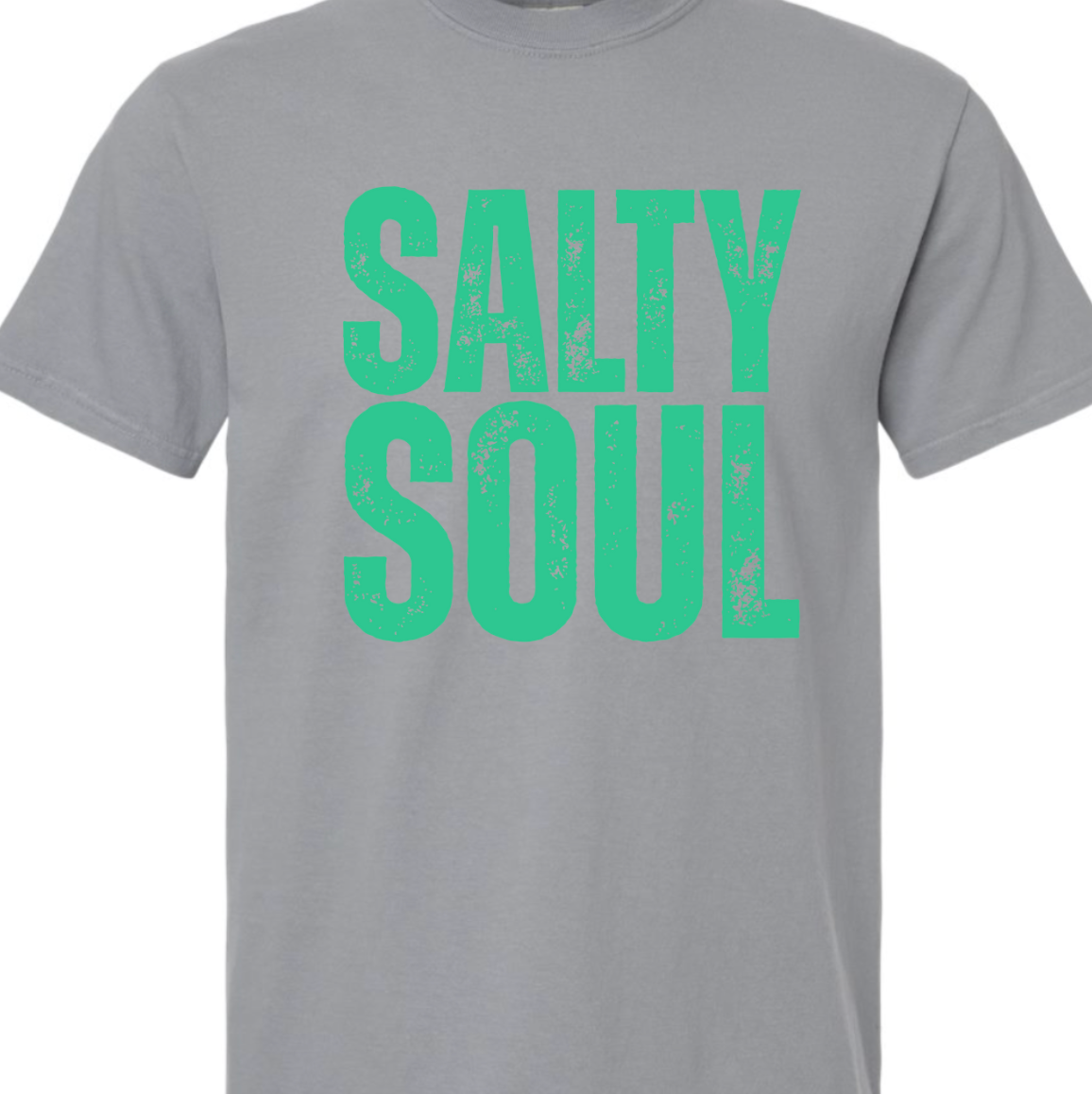 Kiki's Boutique - Wholesale Screen Printed T-Shirt - Women's - Salty Soul Comfort Color Tee 12