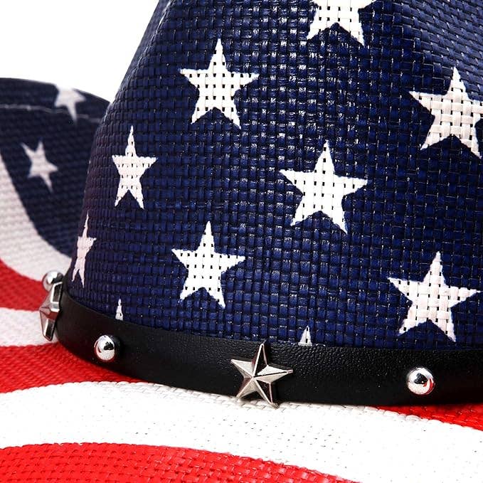 grinderPUNCH - Wholesale Cowboy Hat - Unisex - grinderPUNCH Western Outback Cowboy Hat Men's Women's Style Classic Straw Western Cowgirl Hat3