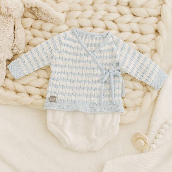 Doublet set with romper for wholesale by Minutus