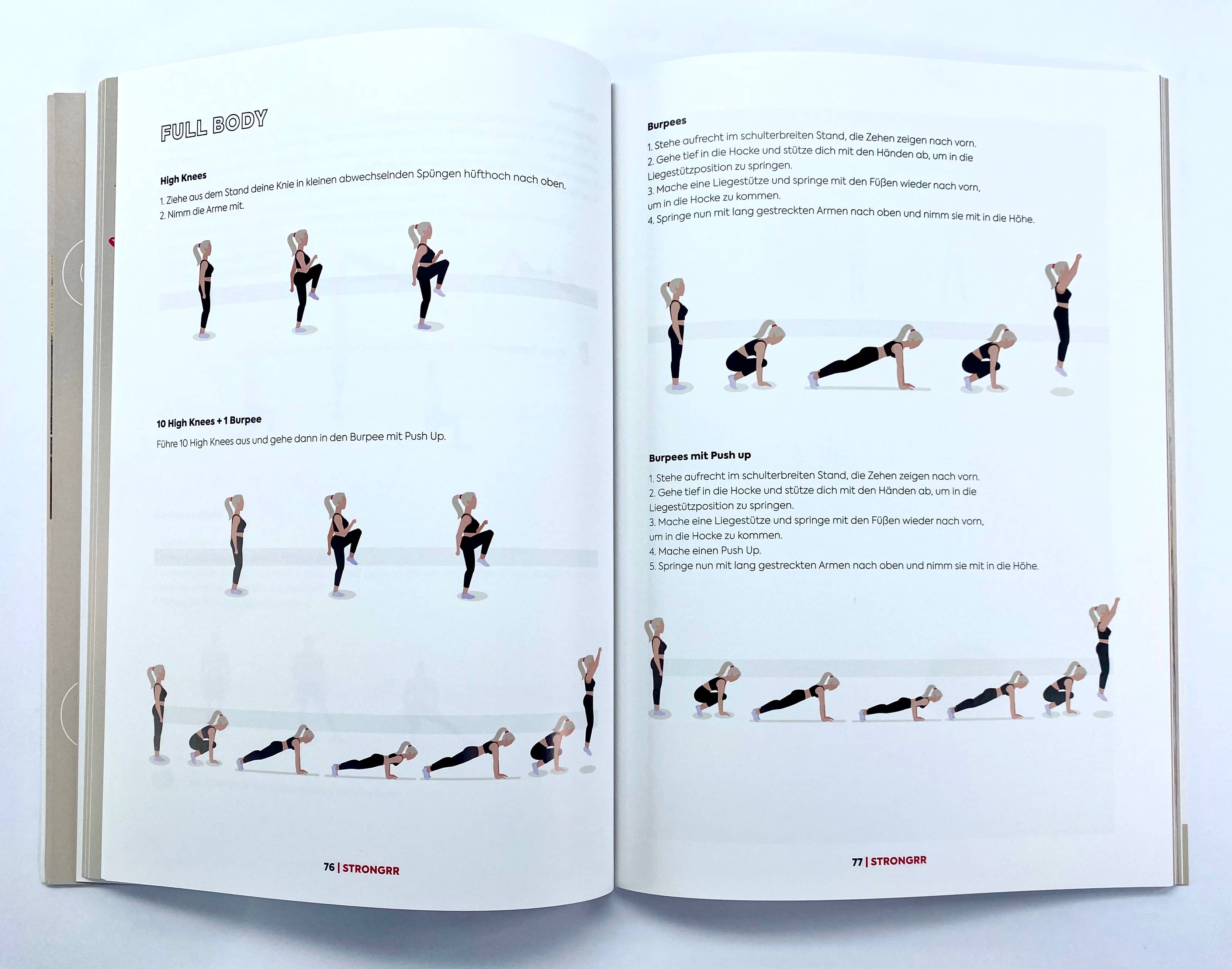 Salzmann Restwaren GmbH – Engroshandel Bog om fitness og motion – Strongrr sportbøger i 2 modeller12