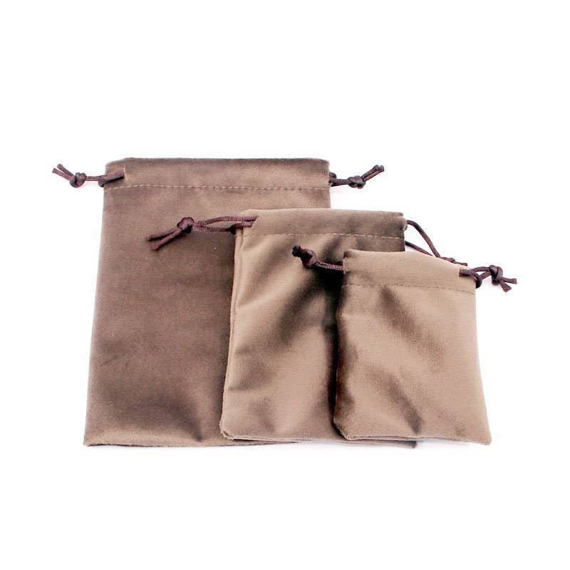 Zakka - Wholesale Gift Bag - 50 pcs Silky Velvet Pouch 2.75" x 3.5" Super Soft Gift Bag7